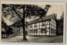 51399 W5093 Burscheid , Rheinl Foto AK Dierath Gasthaus Busch Saal