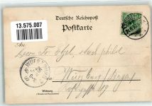 78098 W7740 Triberg im Schwarzwald 1897 Lithographie Schwarzwälder Trachten Bauernhaus Hotel Engel Wasserfall Aussichtsturm