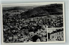 79539 W7850 Brombach , Kr Lörrach - Fliegeraufnahme Gasthaus zur Post Tankstelle Zapfsäulen