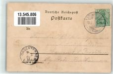 06507 O4301 Stecklenberg 1901 Lithographie Lauenburg Gebirgs-Hotel Wald-Sitzplätze