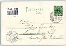 66111 W6600 Saarbrücken 1900 Lithographie St. Johann Bahnhof Ehrenthal Winterberg-Denkmal