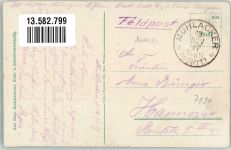 75417 W7130 Mühlacker 1917 - Poststrasse Gasthaus zur Post
