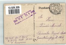 37671 W3470 Ottbergen , Kr Höxter 1916 - Bahnhofstraße Post Feldpost