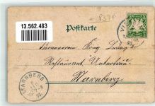 94234 W8374 Viechtach 1903 Lithographie Ruine Haus