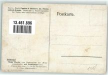 Liederkarte - Werbung Henkell Trocken Sekt AK Ballon Lithographie