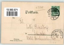 38667 W3388 Bad Harzburg 1898 Lithographie Actien-Hotel