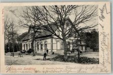 26209 W2904 Sandkrug , Kr Oldenburg, Oldb 1902 - Gasthaus Warnecke Bahnpost Oldenburg-Osnabrück Zug 65