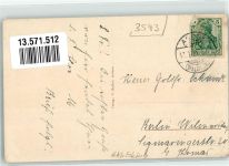 34519 W3543 Rhenegge Gebrauchsspuren Schule Post Molkerei kleiner Eckbug