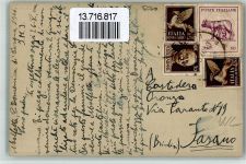 W5060 Bergisch Gladbach J.W. Zanders Papierfabrik Werbung Künstlersteindruck Jugendstil Plakative Kunst BOAKC