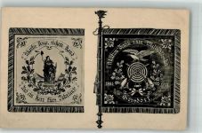 09355 O9272 Gersdorf b Hohenstein-Ernstthal - Fahnenweihe 1911 Schützenverein zum Waldschlößchen
