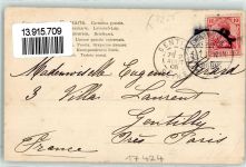 23777 W2444 Heringsdorf , Holst 1906 Gebrauchsspuren