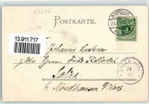 03096 O7502 Burg , Spreewald 1899 Lithographie Spreewälder Trachten Tanz Kirchgang