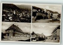 79639 W7889 Grenzach - Rathaus Marktbrunnen Postamt Rheinstraße