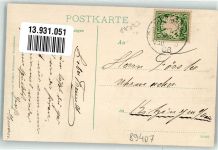 89407 W8880 Dillingen a d Donau 1906 - Königstraße