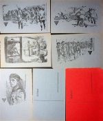 Leben im Lager 13 AK Albanus`sche Buchdruckerei Kriegsgefangener BOAKC
