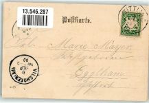 94104 W8391 Tittling 1900 - Gasthaus-Brauerei zur Post Postkutsche