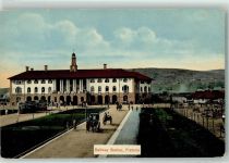Pretoria - Railway Station Tram Straßenbahn Kutsche