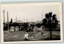 Dakar - Eingang zum Hafen Oldimer Fahrrad