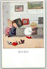 August Rökl Nr. 1375 Puppen AK Ebner, Pauli