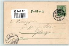 W3064 Bad Eilsen Schlammbad Vorläufer 1901 Lithographie