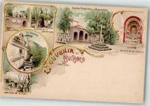Bussaco Lithographie Kirche
