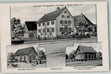 88356 W7965 Tafertsweiler - Gem. Warengeschäft Emil Burth Lagerhaus Bahnhof Ostrach Verlag Pernat