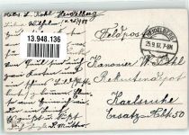 Alarm Trompete sign.Schlopsnie CA Nr.4457 Humor 1917 Künstlerkarte