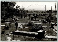 83236 W8212 Übersee FOTO KEINE AK Minigolf Ort handschriftlich