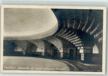 W4000 Düsseldorf Architekt Prof. Kreis Rheinhalle Backstein-Expressionismus Grosse Ausstellung Architektur Foto AK