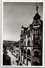 79539 W7850 Lörrach Foto AK Teichstraße mit Commandantur de L'Armee