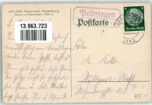 Rio de Janeiro - sign. Lithographie Landpost Poltringen über Herrenberg