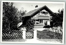 83670 W8173 Bad Heilbrunn FOTO KEINE AK Pension Haus Brett Pensionshaus mit Garten