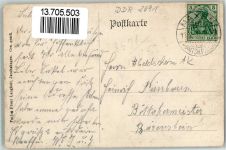 17268 O2091 Jakobshagen BOAKC Reichsbanknote Breitestraße Geldschein AK