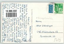 97461 W8729 Hofheim , Unterfr Gebrauchsspuren Fliegeraufnahme