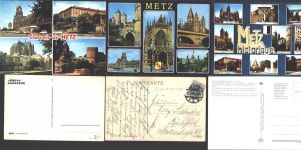 57000 Metz - Lot mit 11 div AK