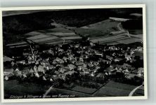 89440 W8881 Lutzingen 1939 Foto AK Fliegeraufnahme