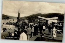 East London Foto AK The landing Jetty Dampfschiff Omnibus East London
