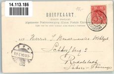 2041 Zandvoort 1904 Foto AK Tracht Frau