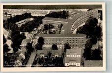18435 O2300 Stralsund 1942 Foto AK Fliegeraufnahme Marinelazerett