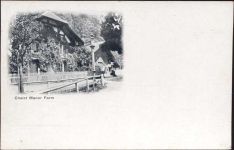 um 1910/20 - Landhaus, Chalet Manor Farm, Großbritannien