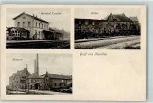 W4048 Kapellen , Erft Bahnhof Mühle AK Brauerei