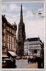 1010 Wien 1. Bezirk, Innere Stadt 1933 Foto AK Stock im Eisen-Platz