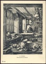 Löwe, Hund,F. A. Ackermann´s Kunstverlag,sign. A. Dürer Kind um 1930/40