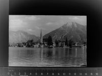 83700 W8183 Rottach-Egern GLASNEGATIV Rottach- Egern m. Wallberg u. Bodenschneid