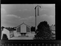 32791 W4937 Lage , Lippe GLASNEGATIV Kirche