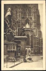 um 1920/30 - Wien: Stephanskirche, Capistrankanzel, Kirchenkunst,B.K.W.I.