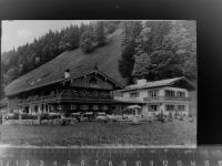 83700 W8185 Kreuth b Tegernsee GLASNEGATIV Café