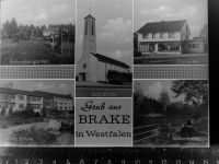 26919 W2880 Brake (Unterweser) GLASNEGATIV Mehrfachbildkarte