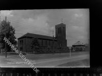 45731 W4355 Waltrop GLASNEGATIV Marienkirche