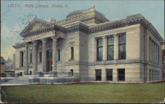 um 1913 - Dodge Public Library. USA,Acmegraph co.chicago